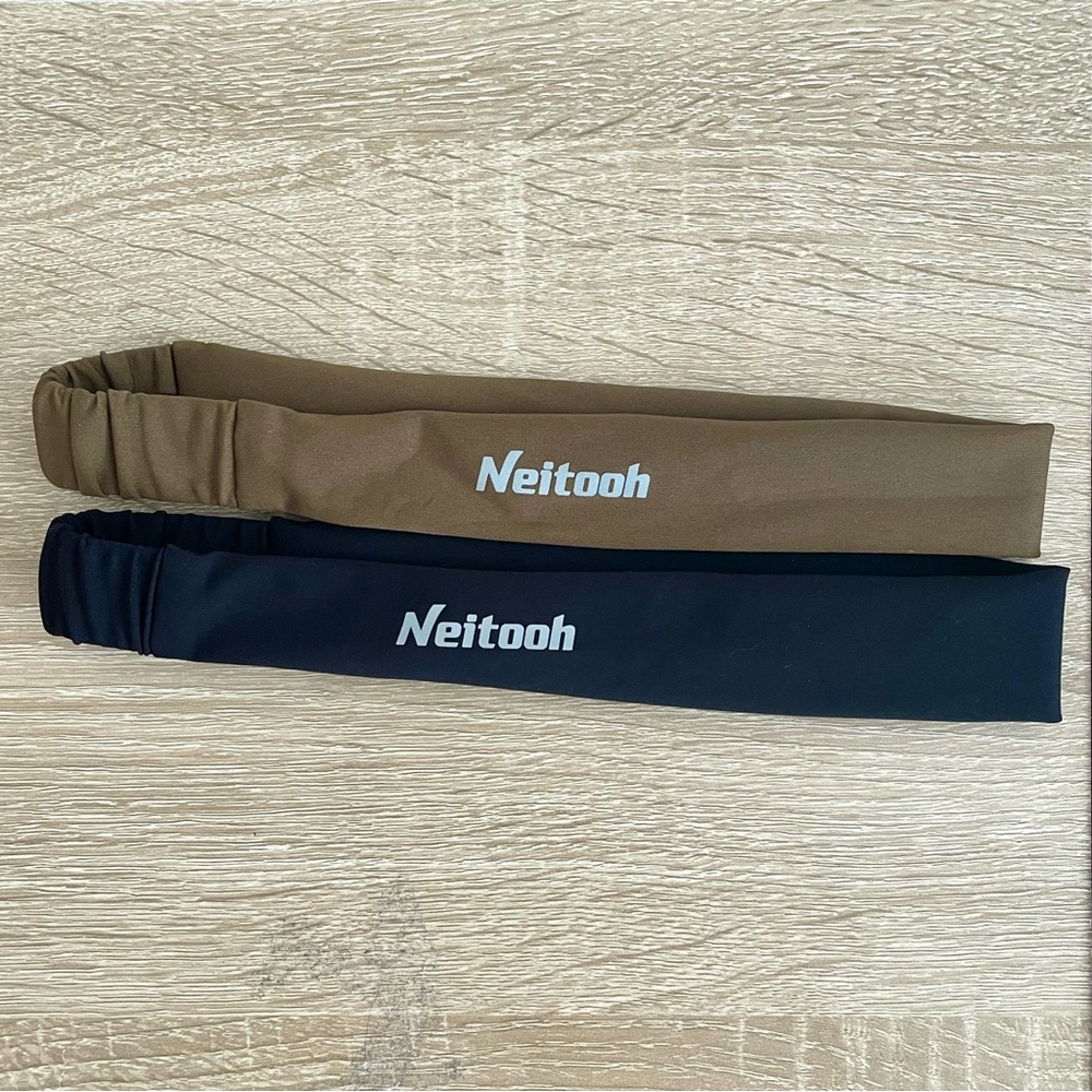 Set of three athletic headbands